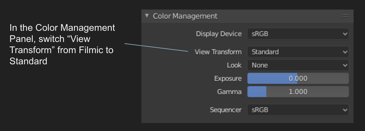 Color Management Panel